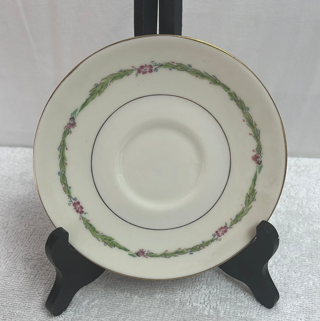 VTG/RARE -- Theodore Haviland China Demitasse Saucers -- Set of 3