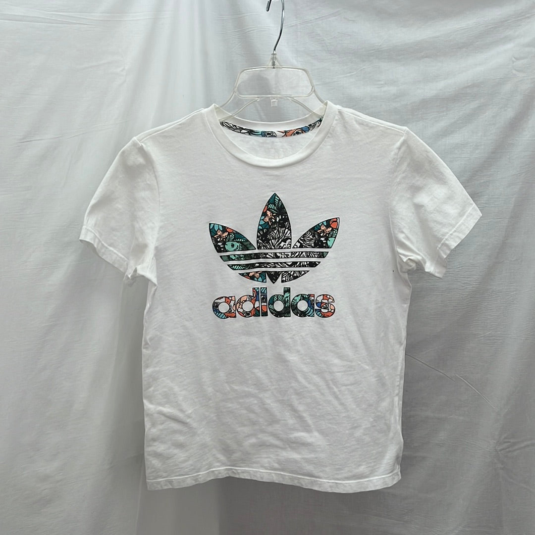 onderschrift Ontdek Hol Adidas Originals Tropical Reef Trefoil Design White T-Shirt -- Women's –  CommunityWorx