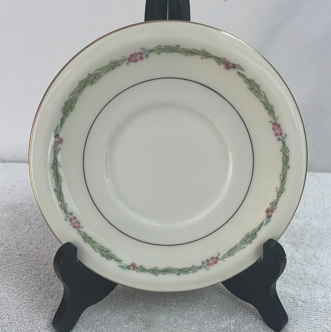 VTG/RARE -- Theodore Haviland China Teacup Saucers -- Set of 4