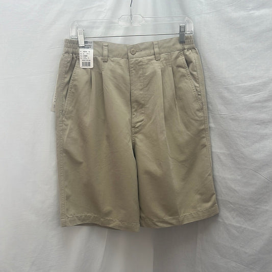 NWT -- E. Graziano Khaki Shorts -- L (Taiwan)