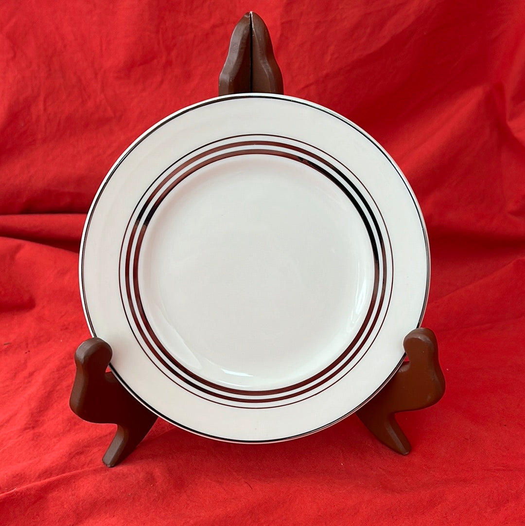 VTG - 15 Piece Plate Set in Nimbus Platinum by Syracuse China - 5 Place Settings