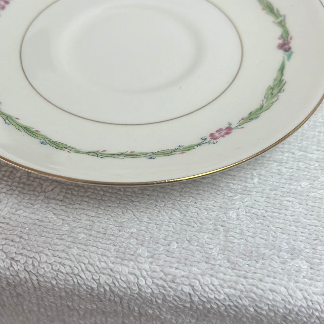 VTG/RARE -- Theodore Haviland China Demitasse Saucers -- Set of 3