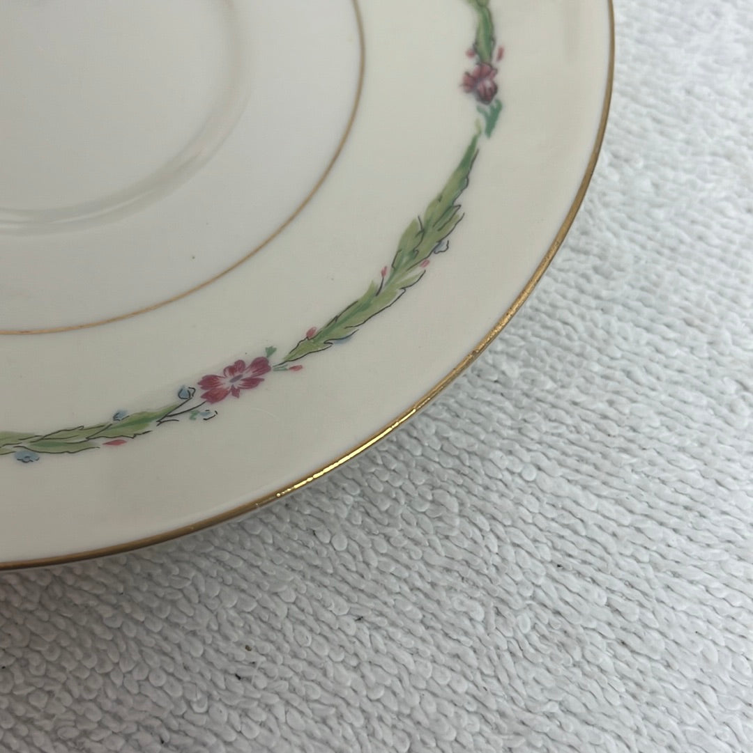 VTG/RARE -- Theodore Haviland China Demitasse Saucers -- Set of 3