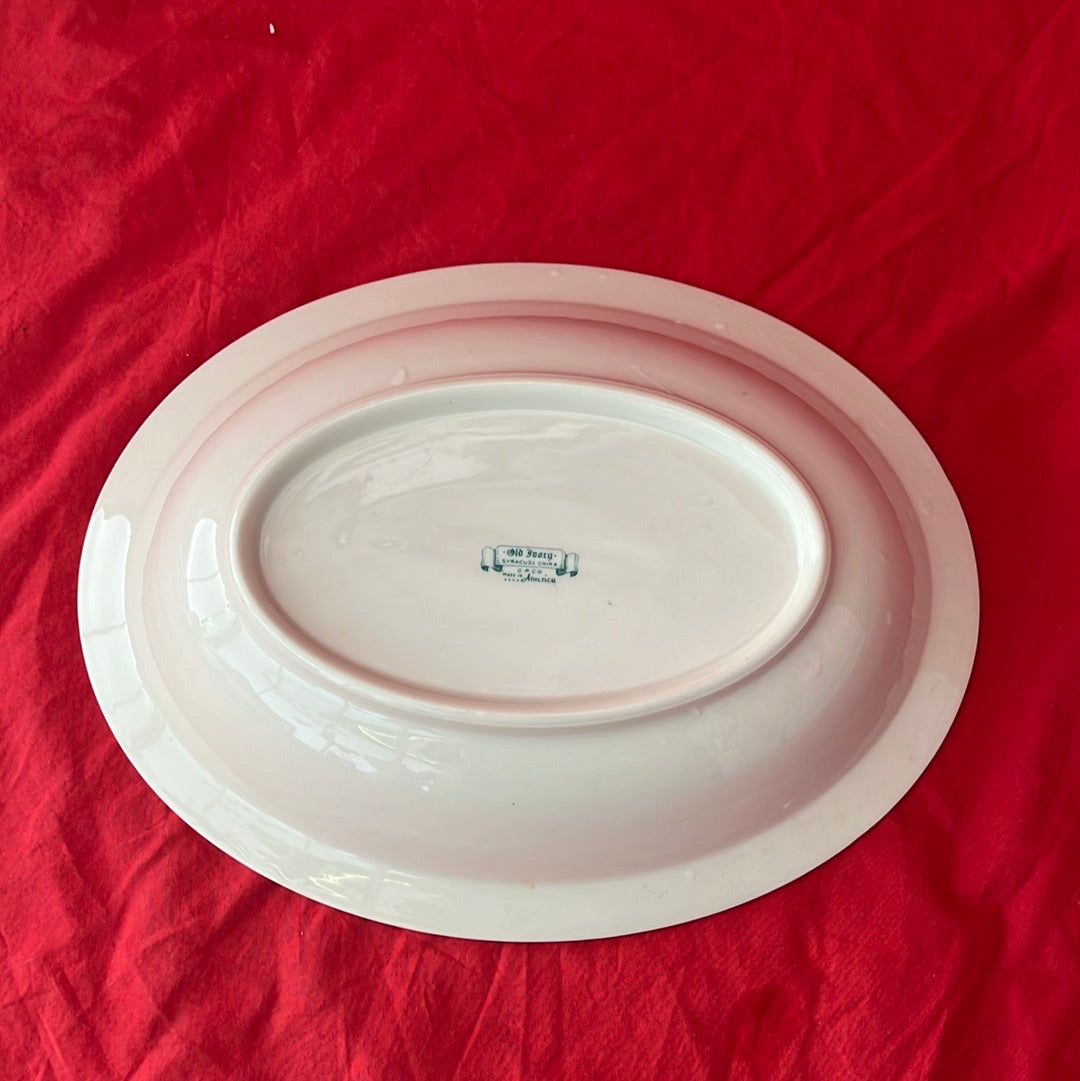 VTG - Vegetable Bowl in Nimbus Platinum by Syracuse China