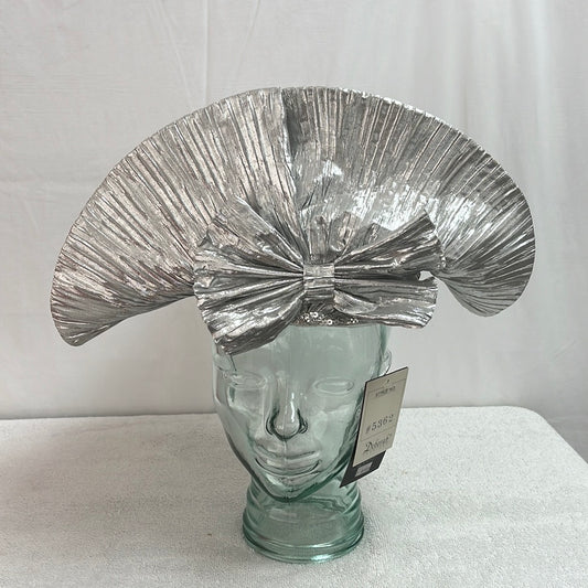 NWT/VTG -- Deborah New York Silver Glam Women's Hat