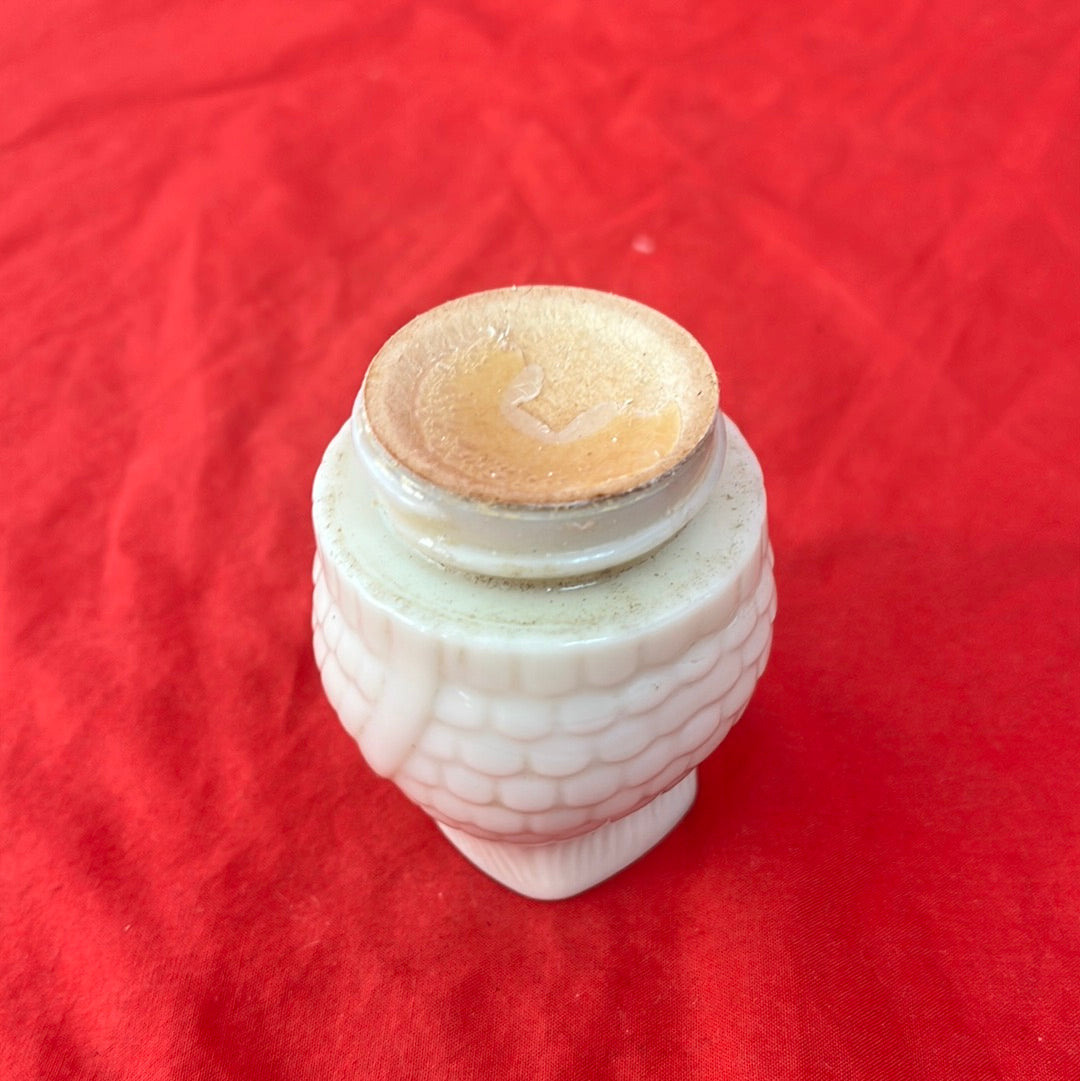 VTG-- Avon White Owl Cologne Decanter