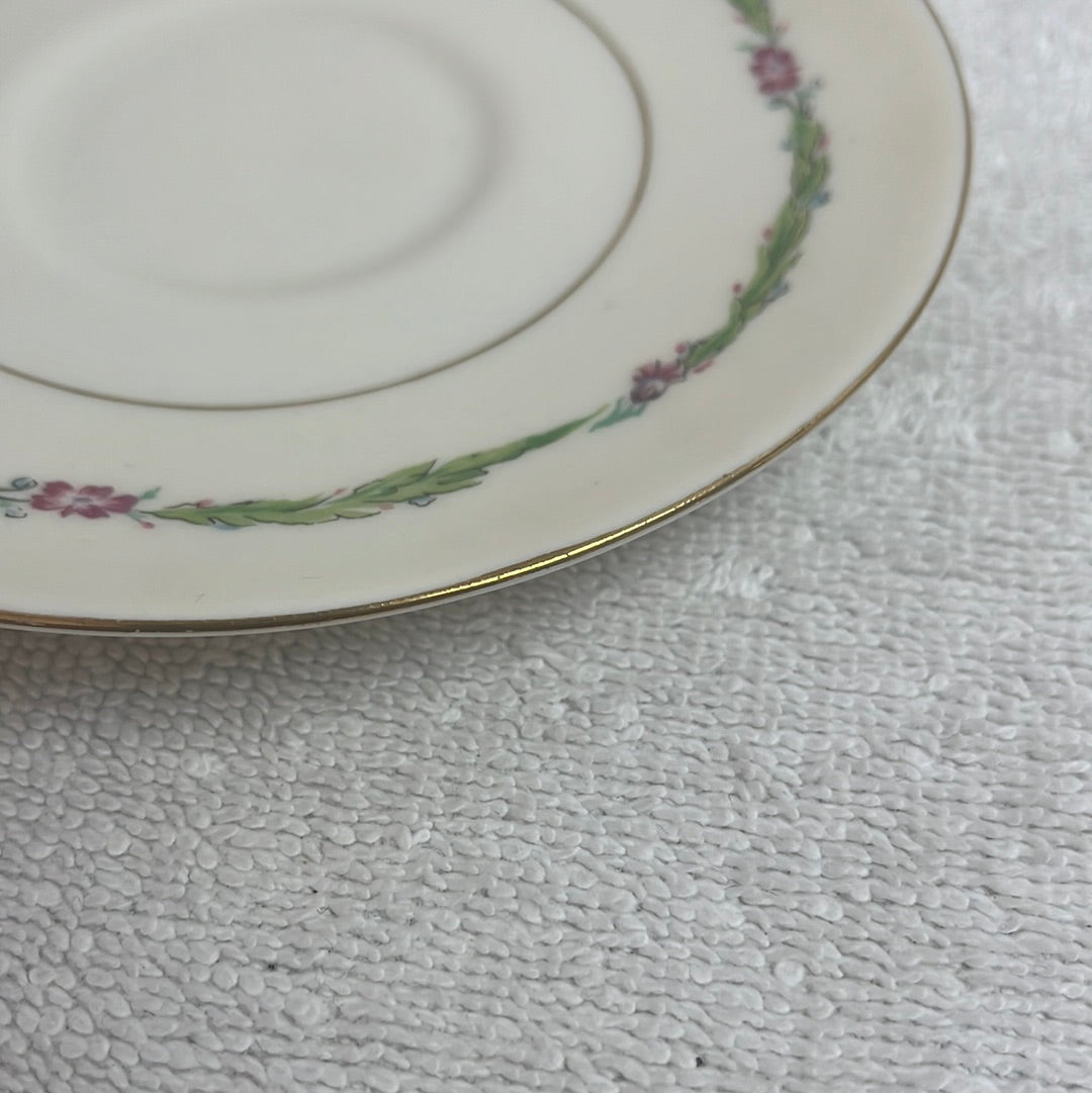 VTG/RARE -- Theodore Haviland China Demitasse Saucers -- Set of 3
