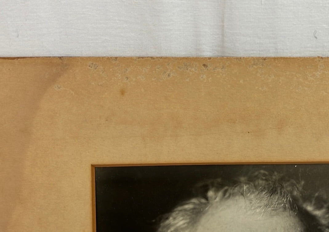 Ignacy Jan Paderewski Portrait Photograph -- Signed Mount