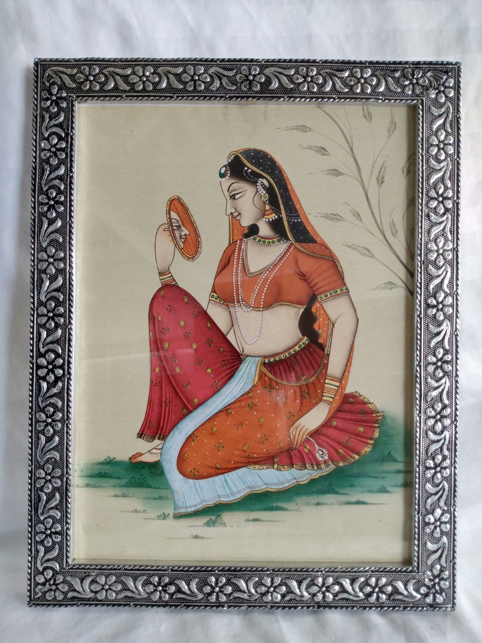 Rajasthani Miniature Ragini Art - Lot of 4