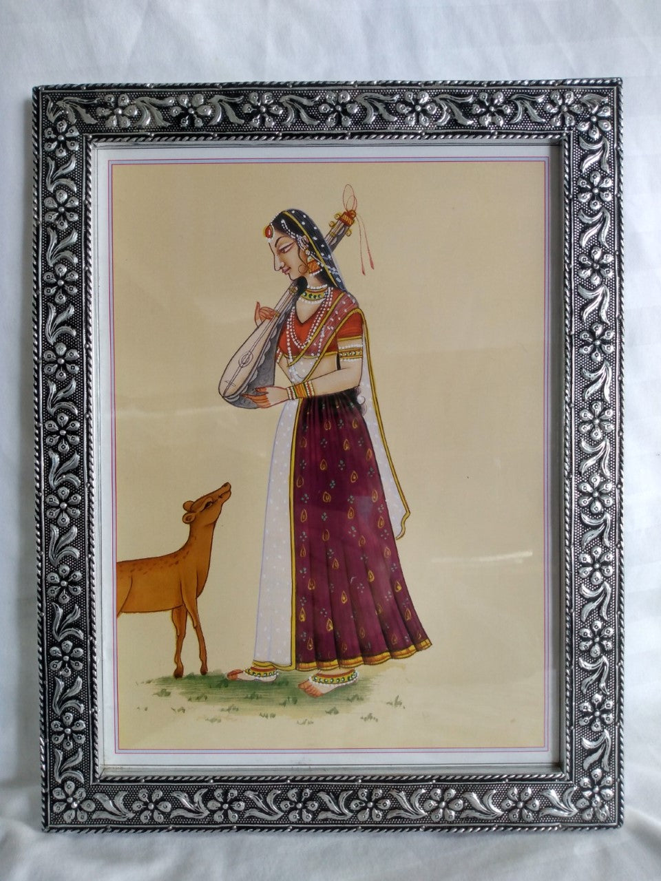 Rajasthani Miniature Ragini Art - Lot of 4
