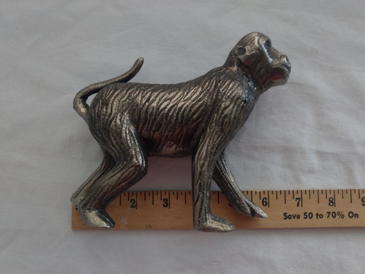 Metal "Walking Monkey" Figurine