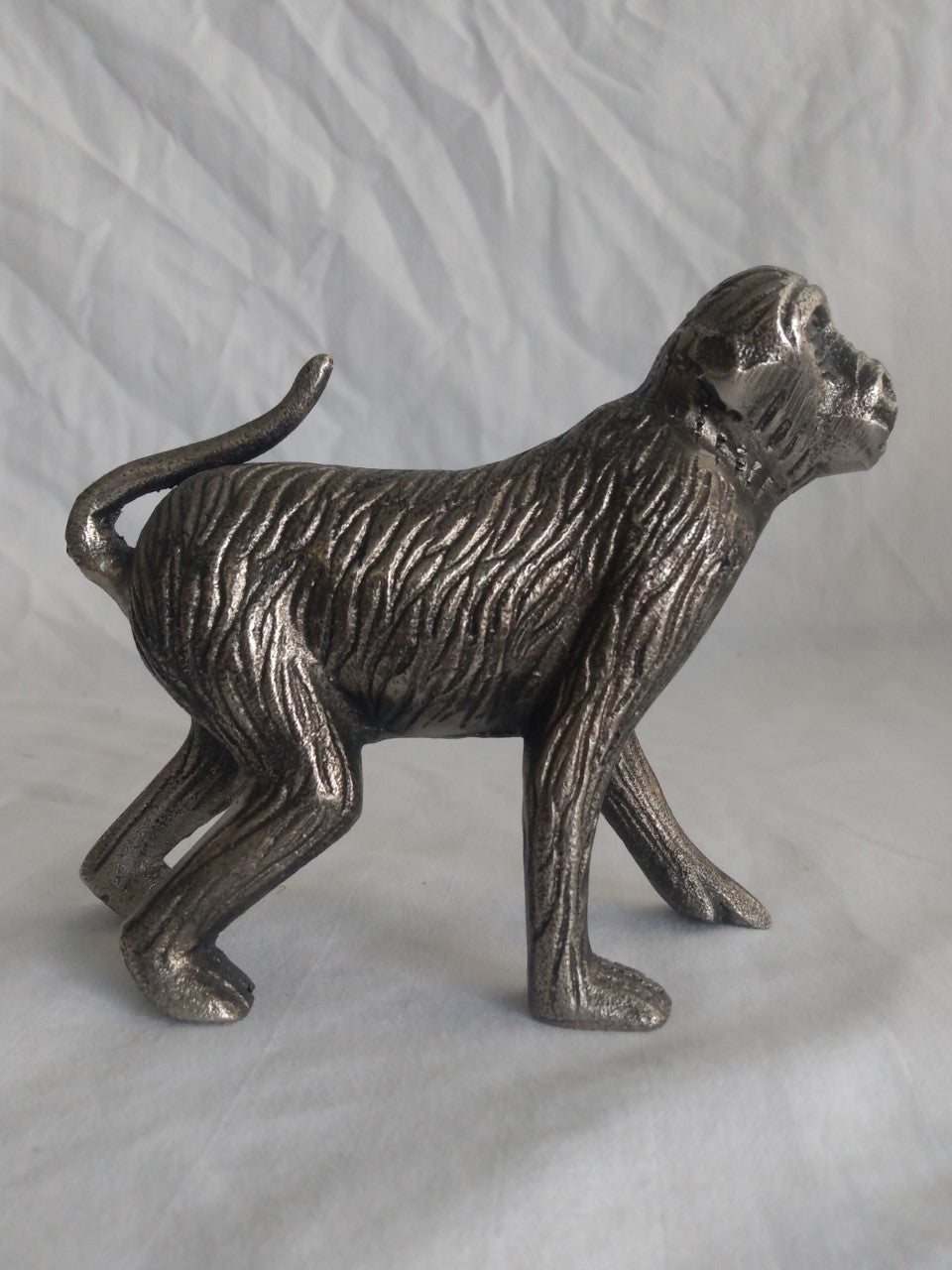 Metal "Walking Monkey" Figurine