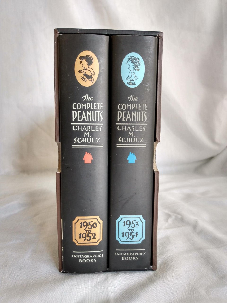 The Complete Peanuts 1950-1954 Comics- 2 Book Hardcover Set - Used