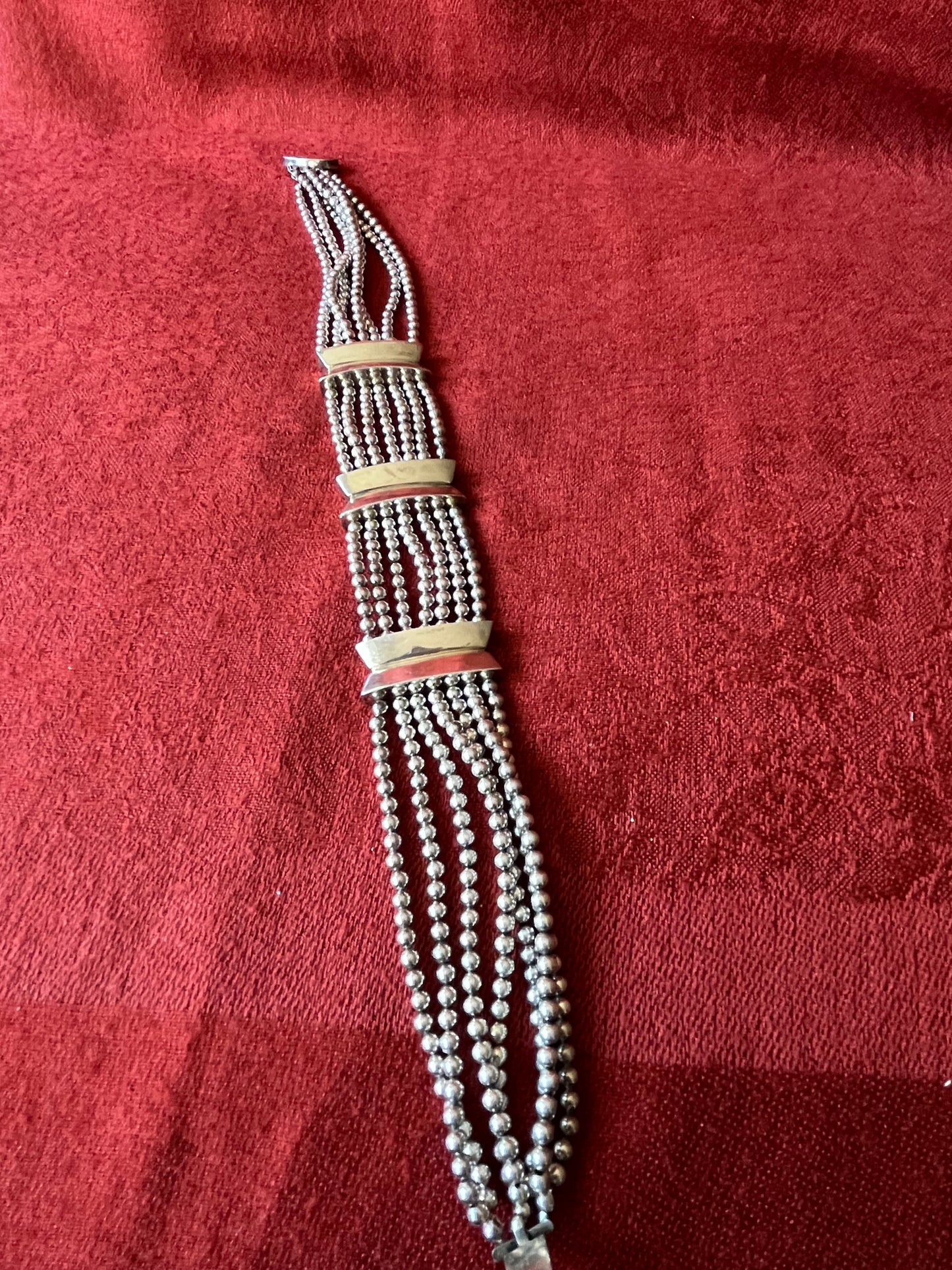 Sterling Multi-Strand Choker