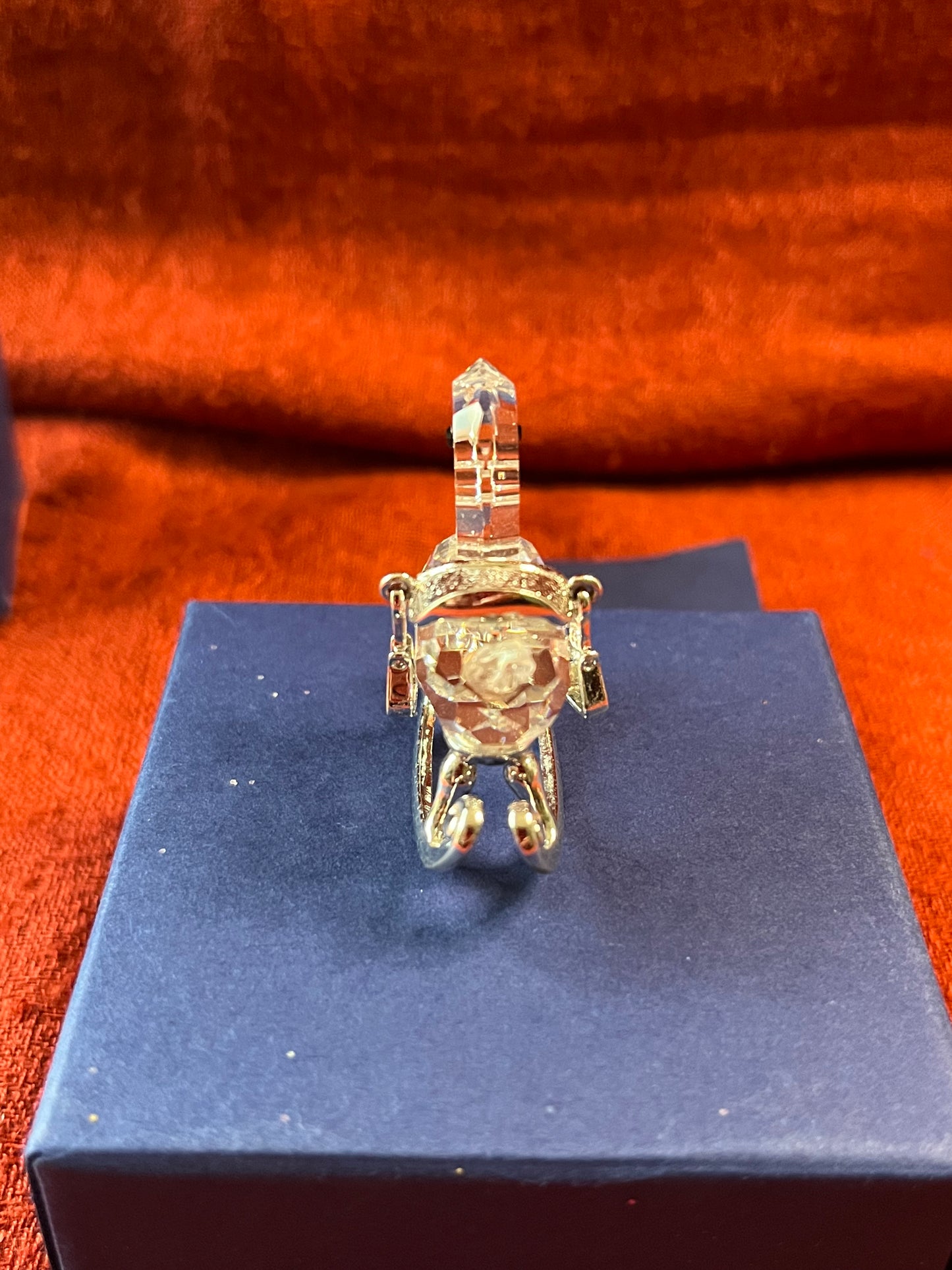 Swarovski Crystal Rocking Horse Figurine-Retired