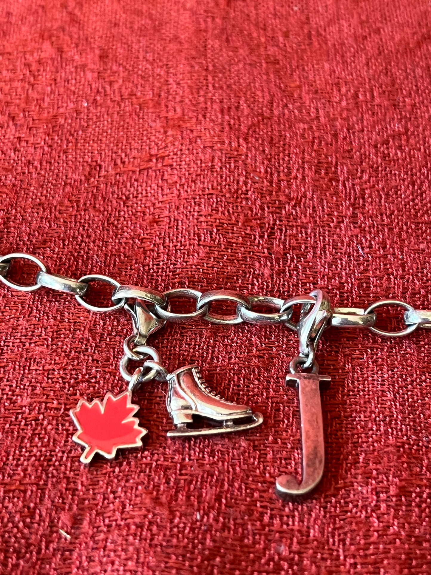 Sterling Silver Thomas Sabo Charm Bracelet-Six Charms Included
