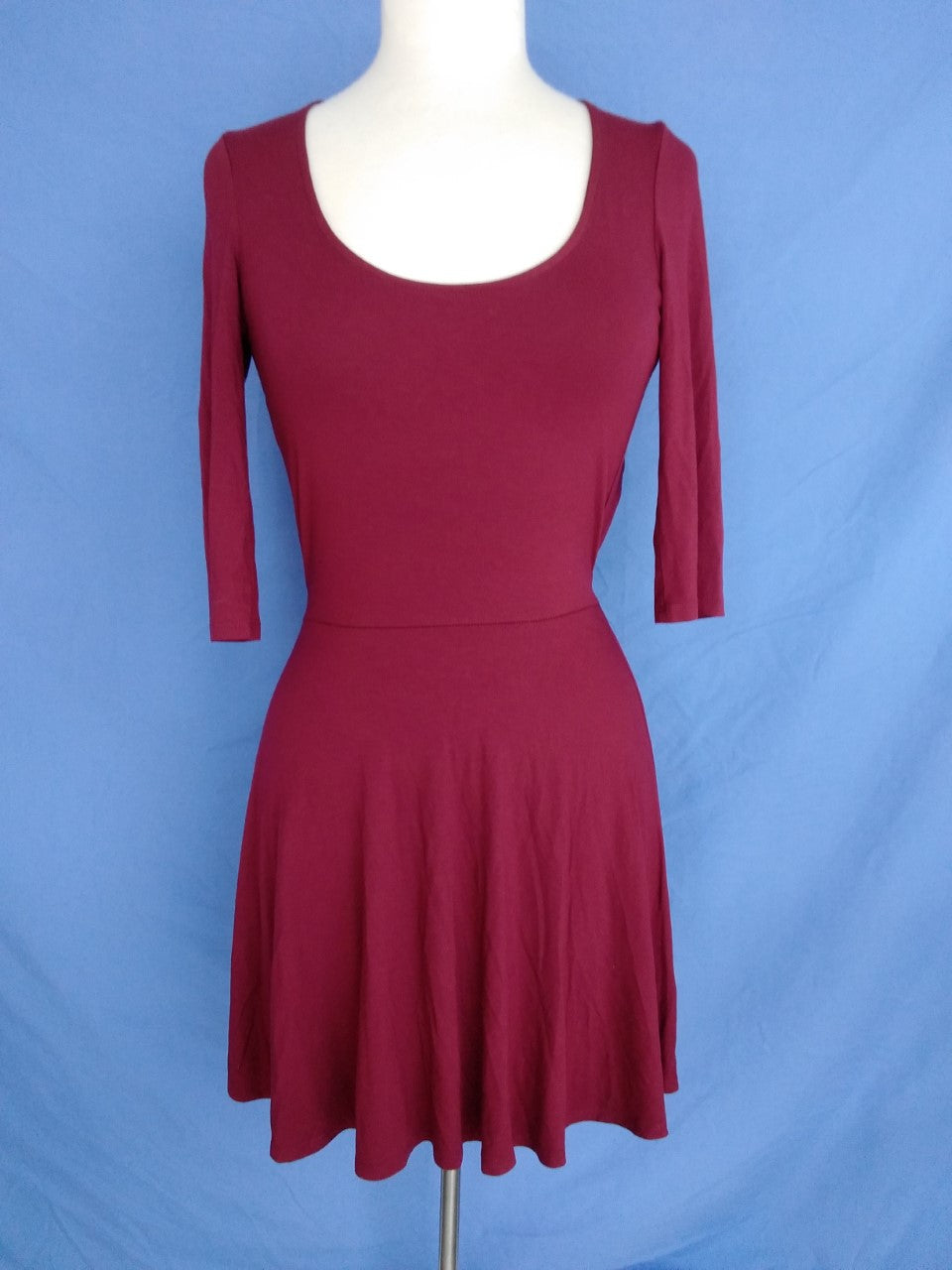 NWT - TOBI Burgundy Backless Dress - XS