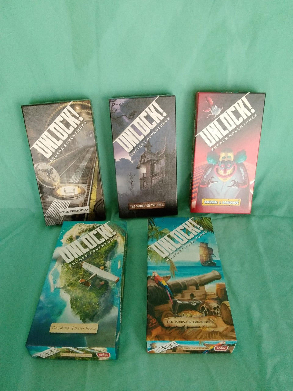 Unlock! Game by Space Cowboys - 5 Game Set