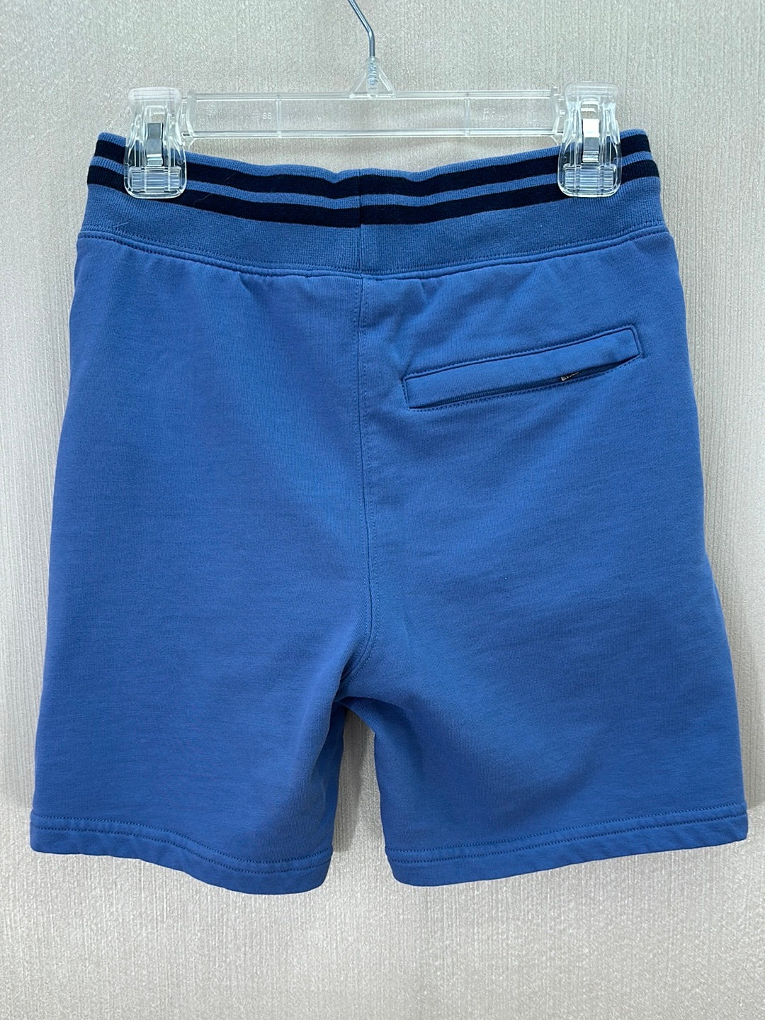 PSYCHO BUNNY blue 100% Cotton Zip Pocket Shorts - Kids S | 7/8