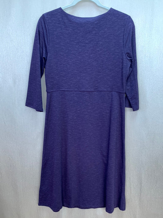 NWOT - HORNY TOAD purple 3/4 Sleeve Rosalinda Dress - Medium