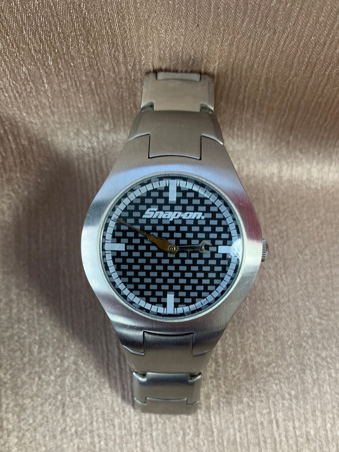 SNAP ON Brushed Stainless Steel Tool Hands 2008 Special Edition Watch