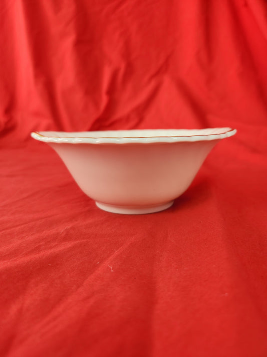 Syracuse Gray & Gold Baroque 6" Lugged Cereal Bowl