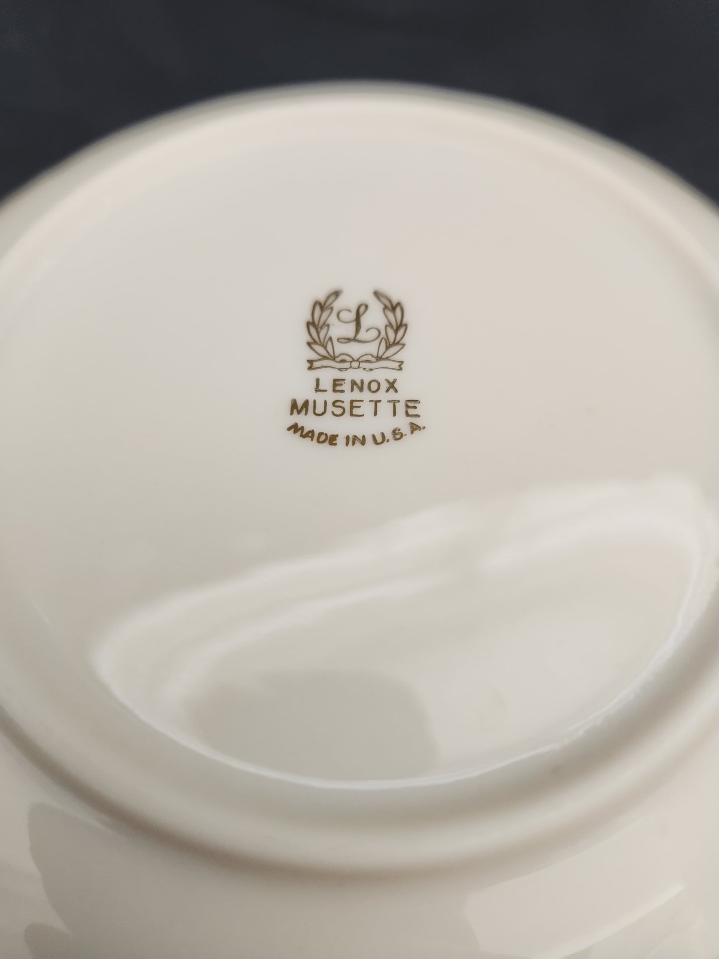 VTG - Musette by Lenox Fruit/Dessert Bowl