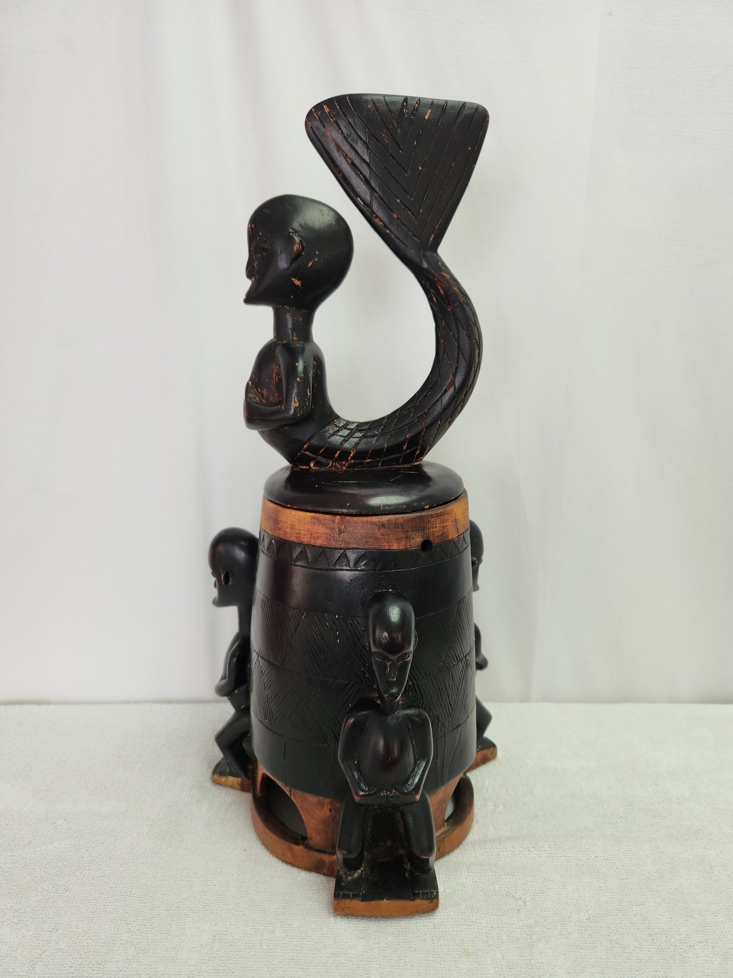 RARE/VTG - Handmade Ivory Coast/Baule Merman Mouse Oracle