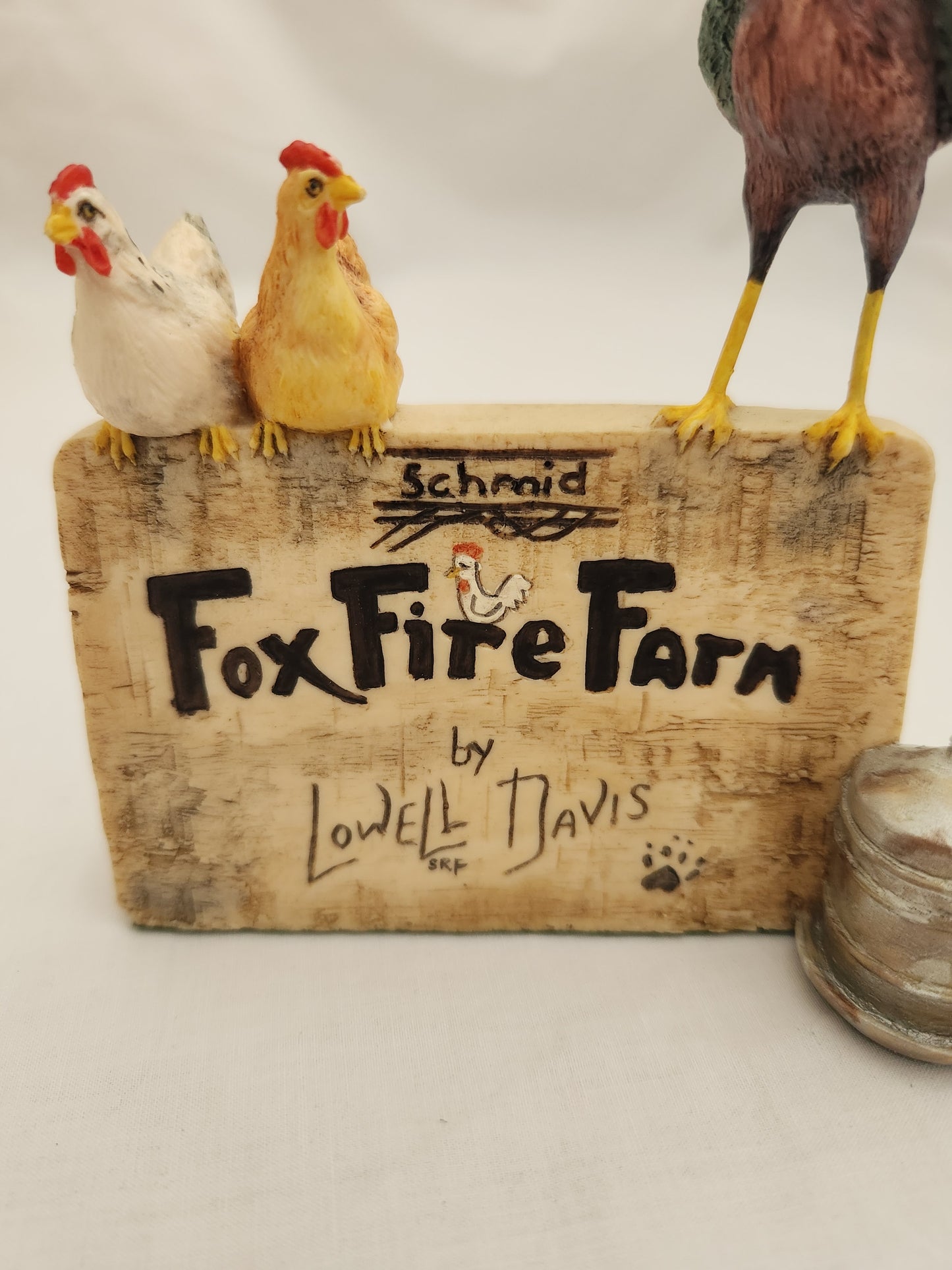 "Counter Sign" FoxFire Farm Figurine by Lowell Davis - #888907