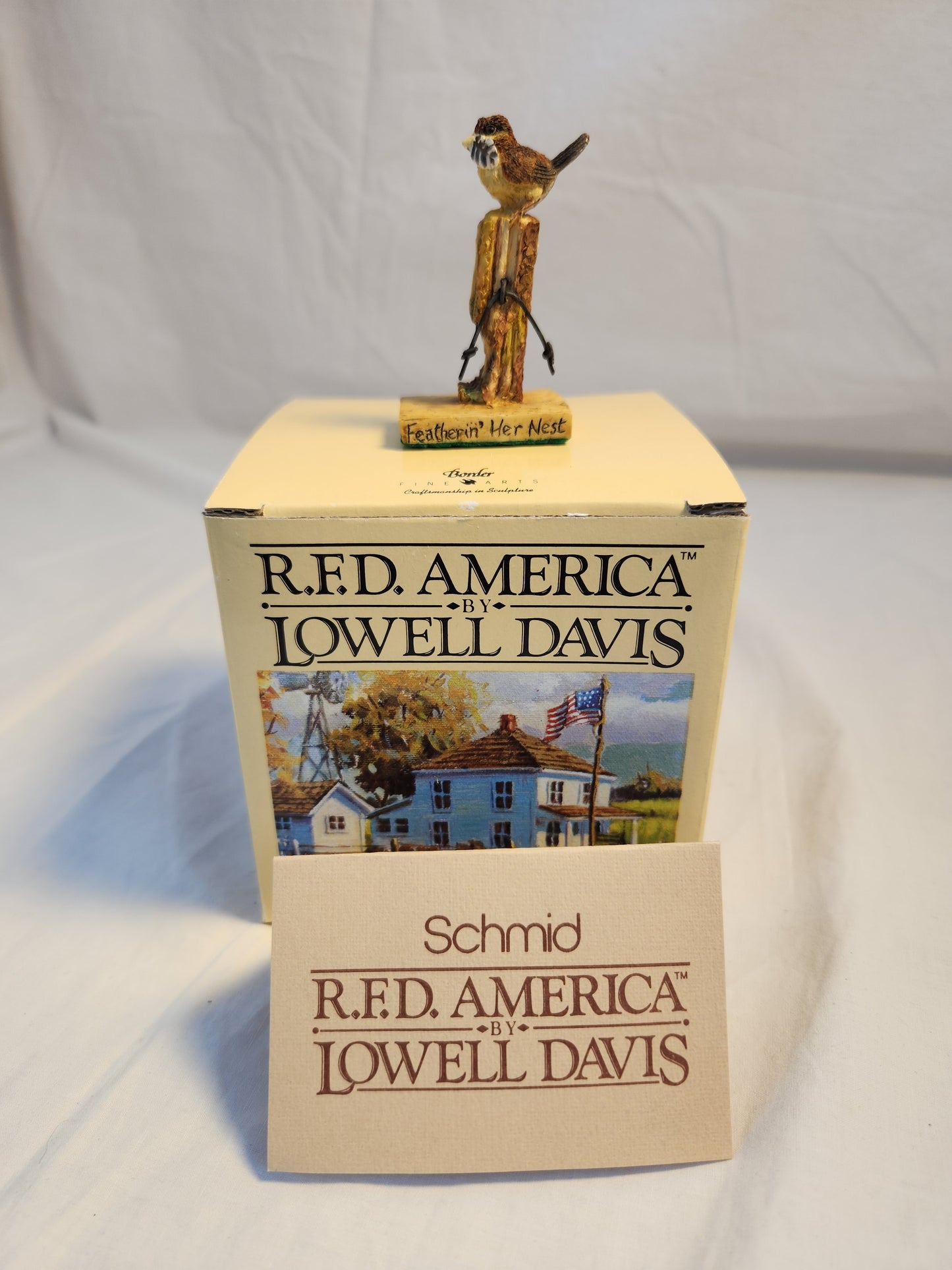 "Featherin' Her Nest" Figurine by Lowell Davis - #25383