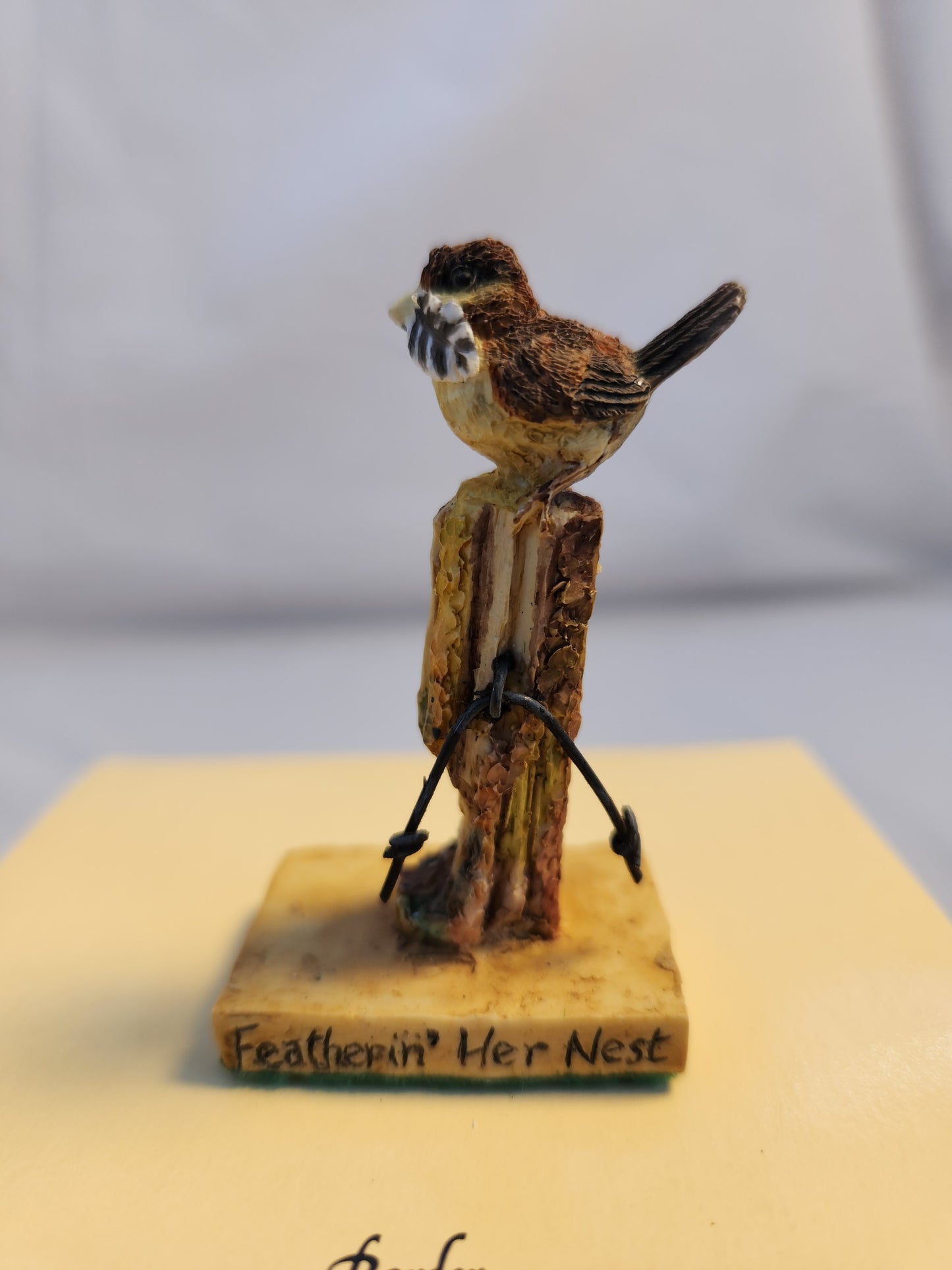 "Featherin' Her Nest" Figurine by Lowell Davis - #25383