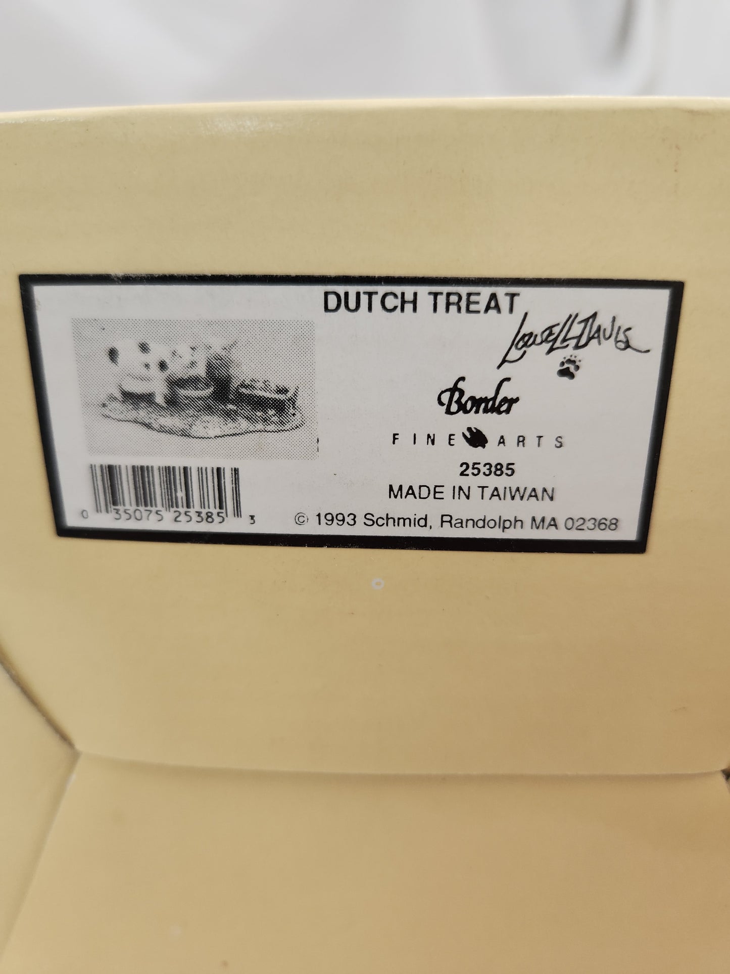 "Dutch Treat" Figurine by Lowell Davis - #25385