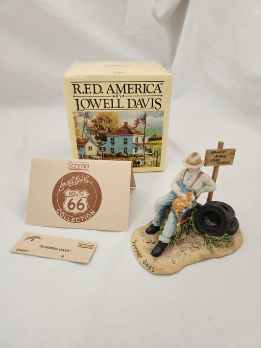 "Summer Days" Route 66 Collection Figurine by Lowell Davis - #25607