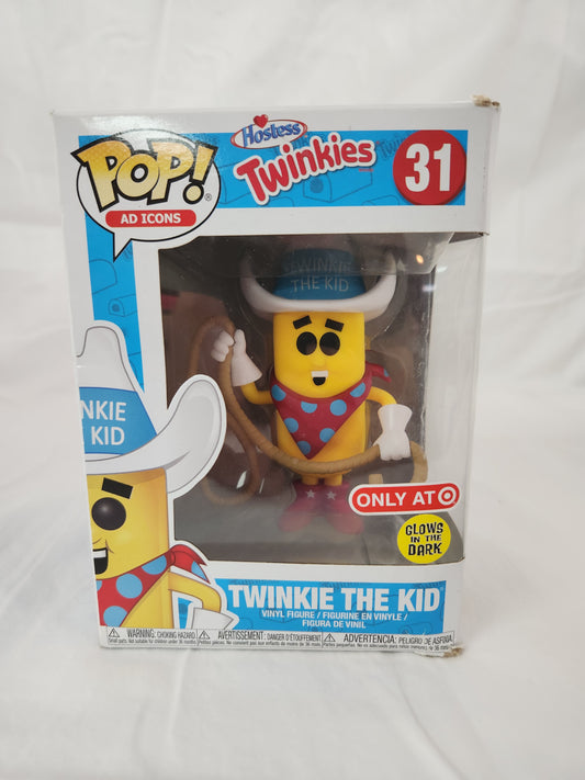 NIB - Funko Pop! AD Icons #31 Twinkie the Kid - Glows in the Dark