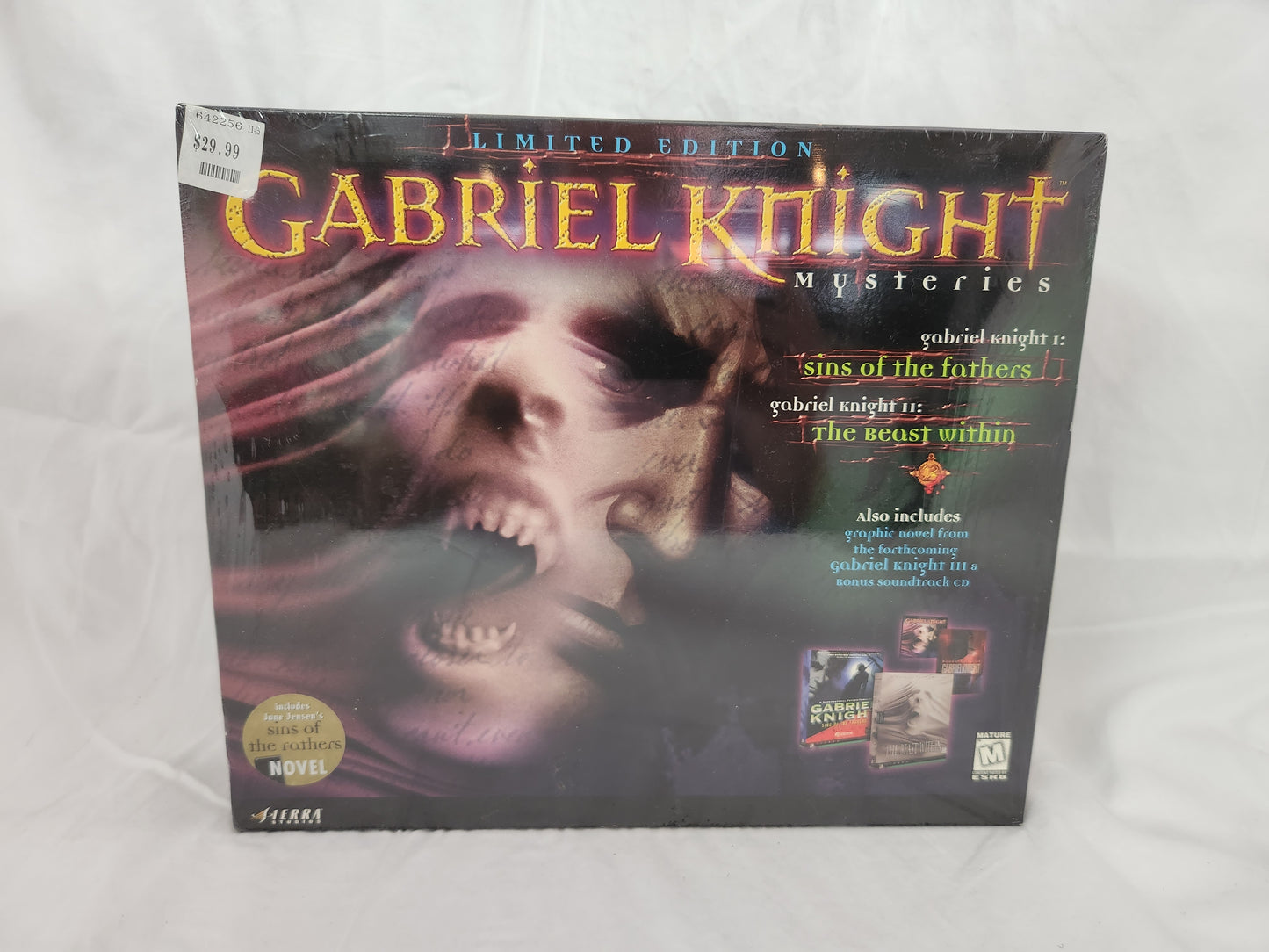 NIB - Gabriel Knights Mysteries Limited Edition PC Game by Sierra Studios