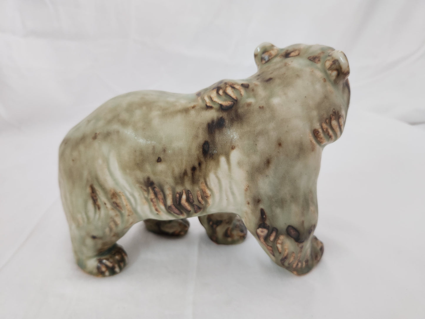 Knud Kyhn Ceramic Bear #20155 Produced by Royal Copenhagen in Denmark