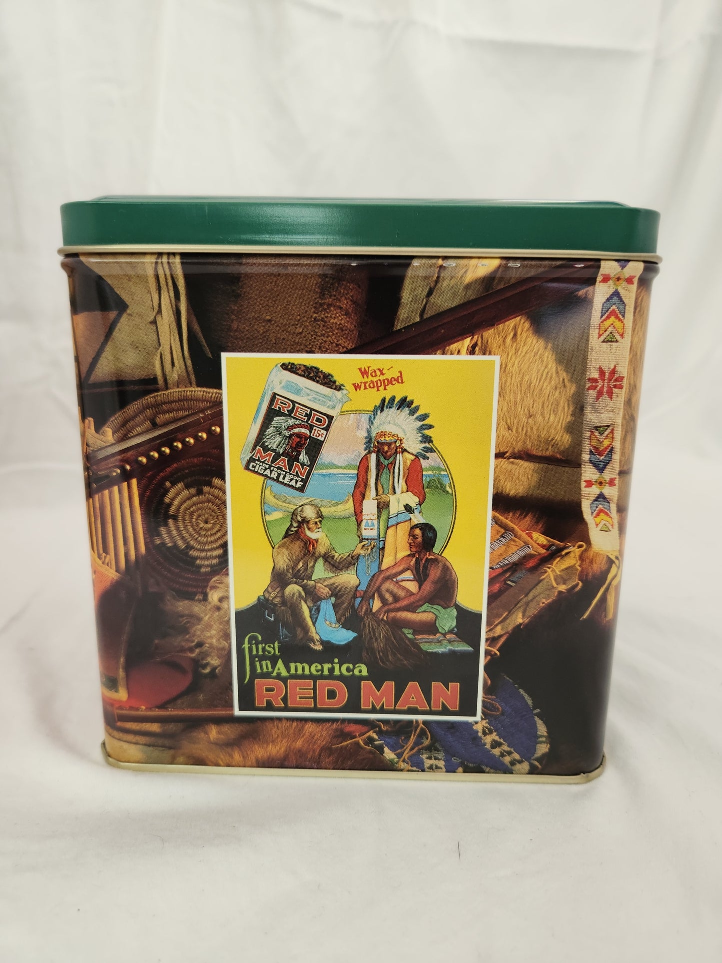 VTG - 1990's Limited Edition Red Man Chewing Tobacco Tin (Empty Tin)