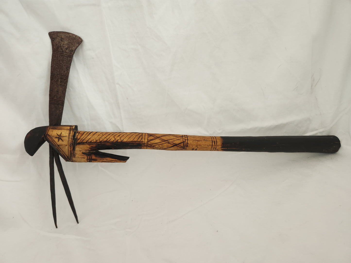 VTG - Handmade Hand Carved Tribal Hand Tool