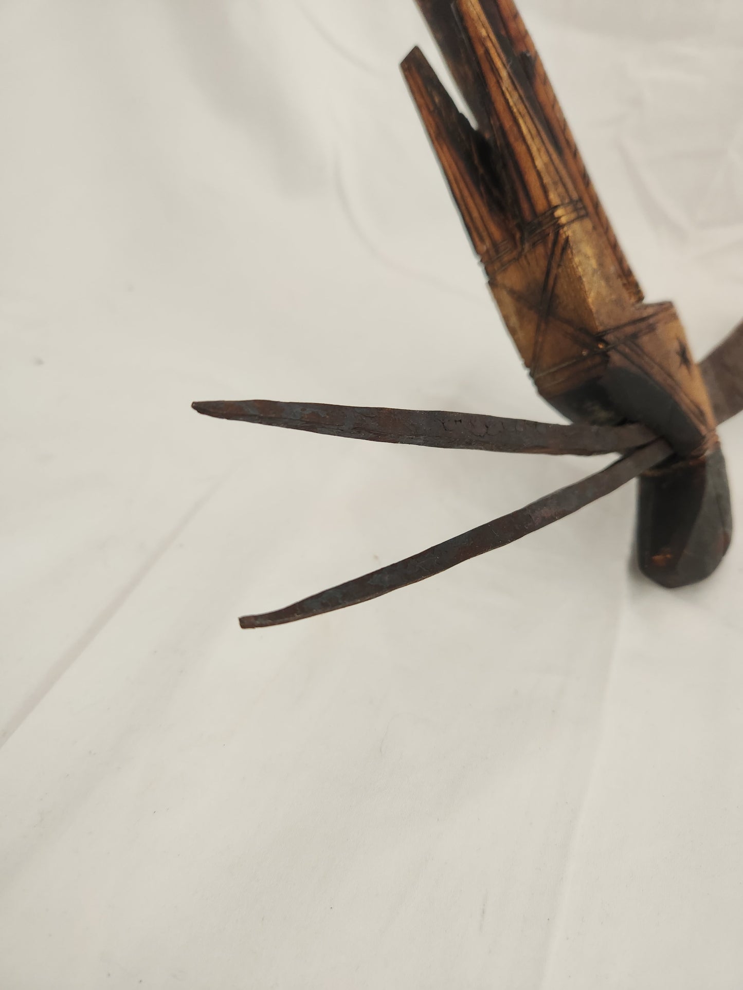 VTG - Handmade Hand Carved Tribal Hand Tool
