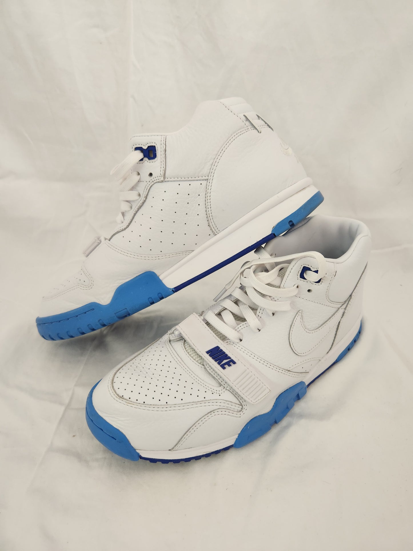 Nike Air Trainer 1 "Don't I Know You?" University White/Blue Sneakers - Size: 10.5