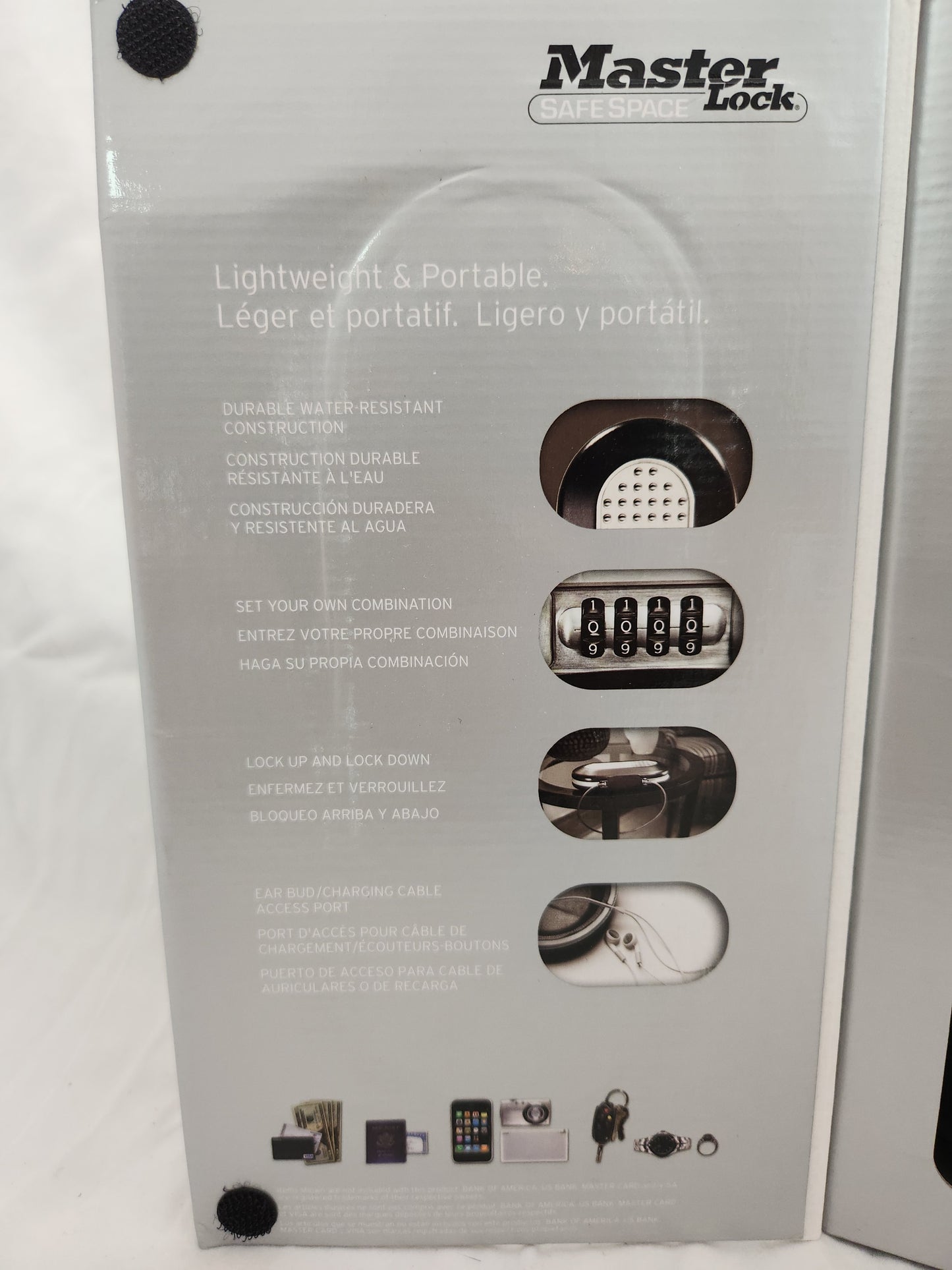 NIB - Master Lock SafeSpace Portable Lock Box #5900D