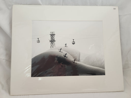 BODYSCAPES by Allan I. Teger "Ski Lift" Print Signed by Artist '92 - 11/250
