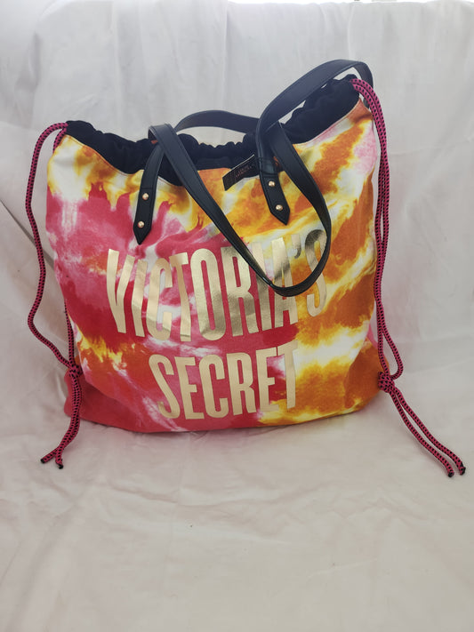 NWT - Victoria's Secret Tie Dye Drawstring Bag