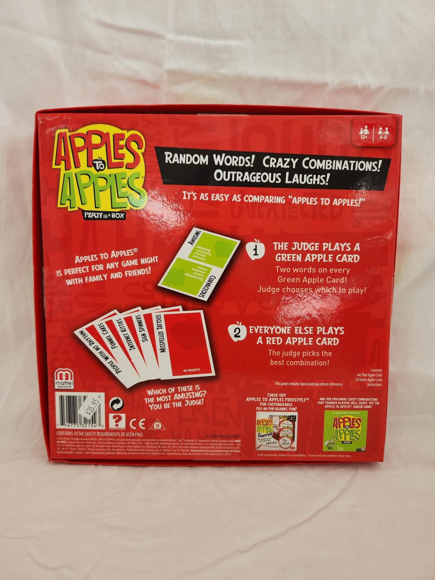 Apples to Apples Party in a Box Game