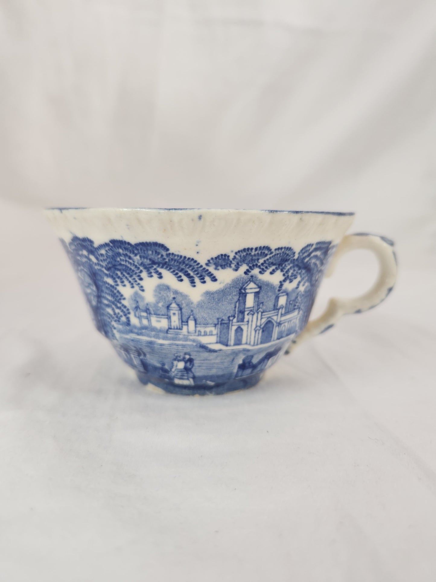 VTG - Mason's Vista Blue Ironstone Teacup