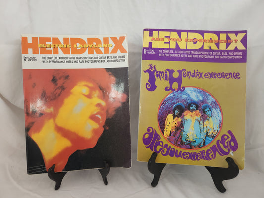 Jimmy Hendrix - Are You Experienced? & Electric Ladyland Guitar, Bass & Drum Book
