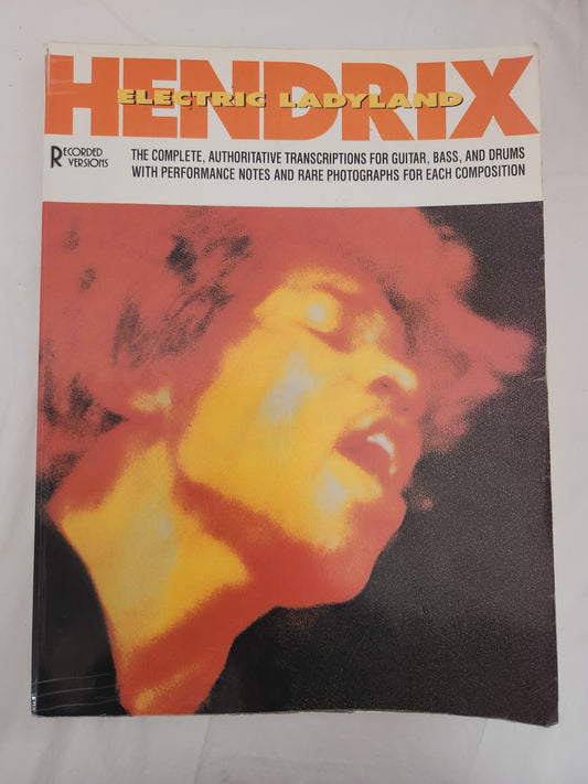 Jimmy Hendrix - Are You Experienced? & Electric Ladyland Guitar, Bass & Drum Book