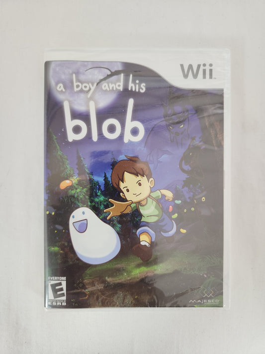 Nintendo Wii: A Boy and his Blob by Majesco (2009)