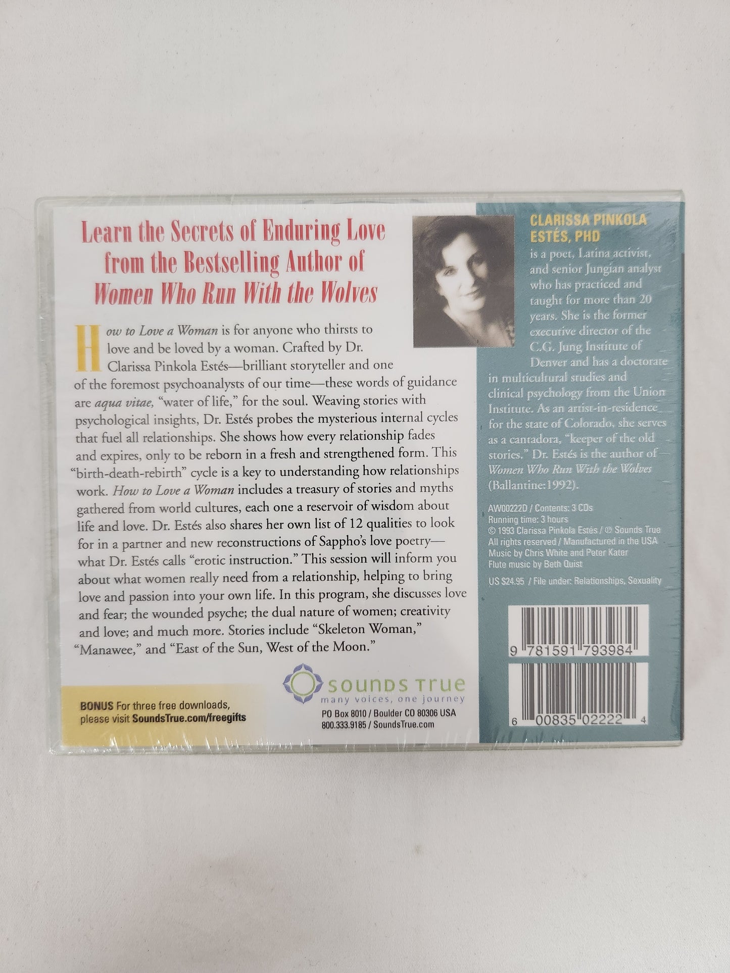 How to Love a Woman by Clarissa Pinkola Estes, PHD (Learning CD)