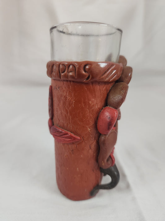 Aztec Mexican Tribal Shot Glass